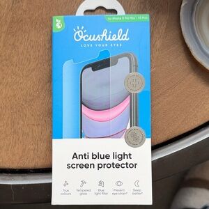 Ocushield Blue Light Screen Protector for iPhone 11 Pro Max/XS Max - Clear